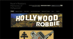 Desktop Screenshot of hollywoodrobbie.com